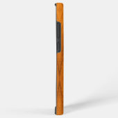 クローム航海のいかりオンチークウッド SAMSUNG GALAXYケース (右側面)