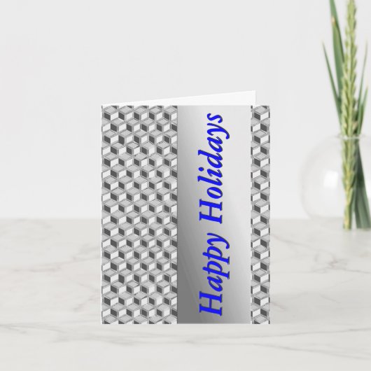 クローム3-dボックス – シルバーグレーとブルー シーズンカード (正面)