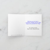 クローム3-dボックス – シルバーグレーとブルー シーズンカード (内部)