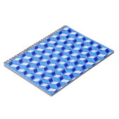 クローム3-dボックス – Cobalt blue ノートブック (左側)