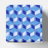 クローム3-dボックス – Cobalt blue フェイバーボックス (上部)