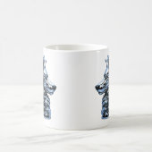 クローム・ウルフ・ハウンド・バスト コーヒーマグカップ (中央)