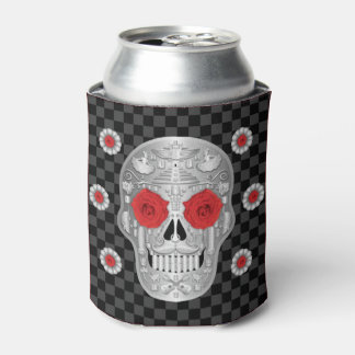 クローム・カラベラ(赤いバラ)缶クーラー 缶クーラー