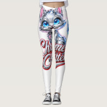 クローム+キトゥン「Meow vibes」レギンス