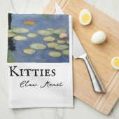 クローモネスイリキャットポンド キッチンタオル (四つ折り)