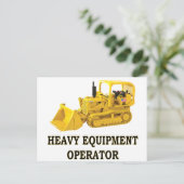 クローラローダー ポストカード (スタンド正面)