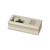 クローラー掘削機の漫画イラストレーション ラバースタンプ (スタンプ)