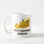 クローラー積込み機 コーヒーマグカップ (左)