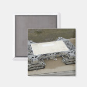 クローラ – トランスポーターの空中表示 マグネット (正面/裏面)