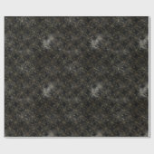 クローリースパイダーウェブハロウィーンパターン ラッピングペーパー (フラット)