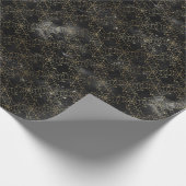 クローリースパイダーウェブハロウィーンパターン ラッピングペーパー (角)