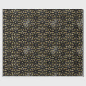 クローリースパイダーフローラハロウィーンパターン ラッピングペーパー (フラット)