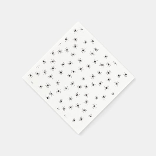 クロールスパイダーズのハロウィーン スタンダードカクテルナプキン (角)