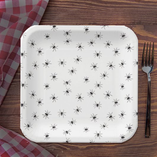 クロールスパイダーズのハロウィーン ペーパープレート