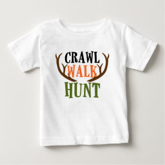 クロール,ウォーク,狩りシャツ ベビーTシャツ
