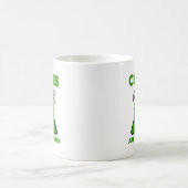 クローンは人も二 Funny Mug コーヒーマグカップ (中央)