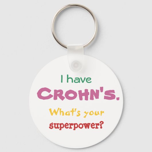 クローンを持ってる。スーパーパワーとは何だ？キーチェーン キーホルダー (正面)