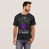 クローン病の戦士の私は羽素晴らしの贈り物 Tシャツ (正面フル)