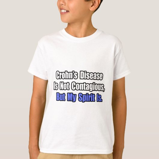 クローン病は感染しない… Tシャツ (正面)