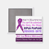 クローン病ユーモア マグネット (正面/裏面)