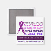 クローン病ユーモア マグネット (正面/裏面)