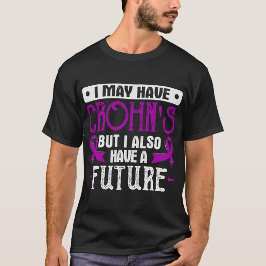 クローン病認識度ギフトIBD患者 Tシャツ (正面)