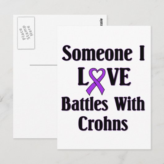 クローン病 ポストカード (正面/裏面)