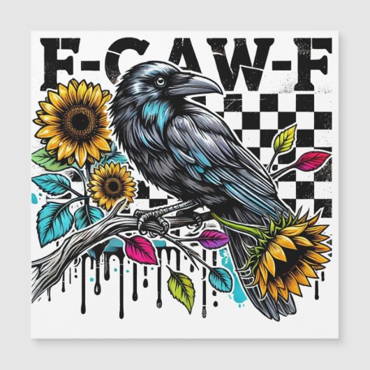 クロー ラヴェン F-CAW-F 面白いハロウィン (正面)