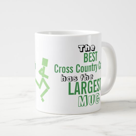 クロ最高のスカントリーCOACH引用文Big Mug XC ジャンボコーヒーマグカップ (正面右)