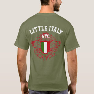 クワの通りNYCイタリアの少しワイシャツ Tシャツ