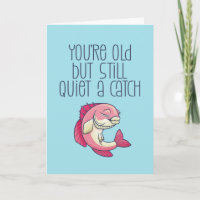 クワイエットアキャッチかわいい魚釣りパンおもしろい誕生日