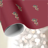 クワイエットガールラッピング紙 ラッピングペーパー