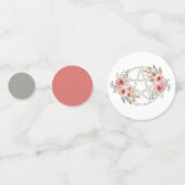 クワイエットセージフローラ星形五角形 コンフェッティ (正面)