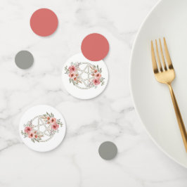 クワイエットセージフローラ星形五角形 コンフェッティ