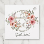 クワイエットセージフローラ星形五角形 フェイバータグ (裏面)