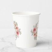 クワイエットセージフローラ星形五角形 紙コップ (右)