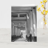 クワイエット·カ空白のード カード (黄色い花)