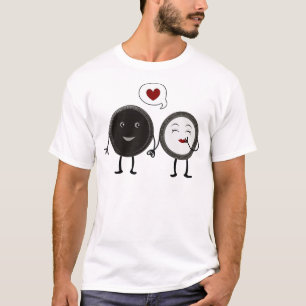 クワイクッキーとクリームラブ Tシャツ