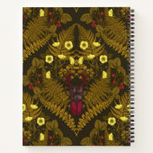 クワガタとシダ ノートブック (裏面)