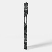 クワガタとシダ、黒と白 Case-Mate iPhoneケース (裏面 / 右)