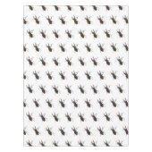 クワガタの漫画イラストレーション テーブルクロス (正面)