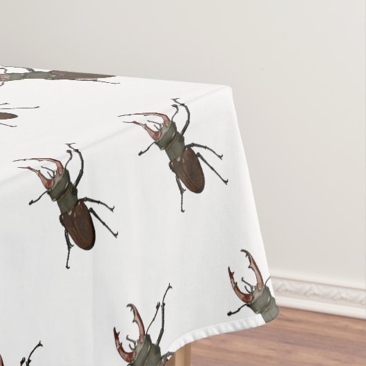 クワガタの漫画イラストレーション テーブルクロス (インサイチュ)