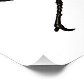 クワガタの漫画イラストレーション ポスター (コーナー)