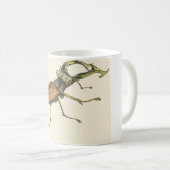 クワガタムシ コーヒーマグカップ (正面右)
