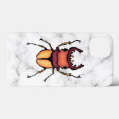 クワガタ虫昆虫芸術昆虫学 Case-Mate iPhoneケース (裏面 (横))