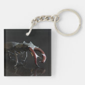 クワガタ キーホルダー (裏面)