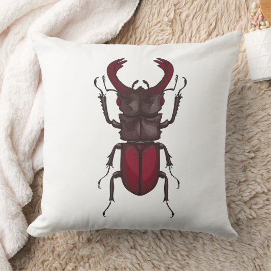 クワガタ クッション (ブランケット)