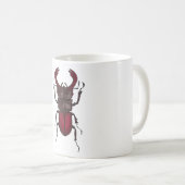 クワガタ コーヒーマグカップ (正面右)