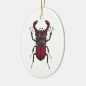 クワガタ セラミックオーナメント (左)
