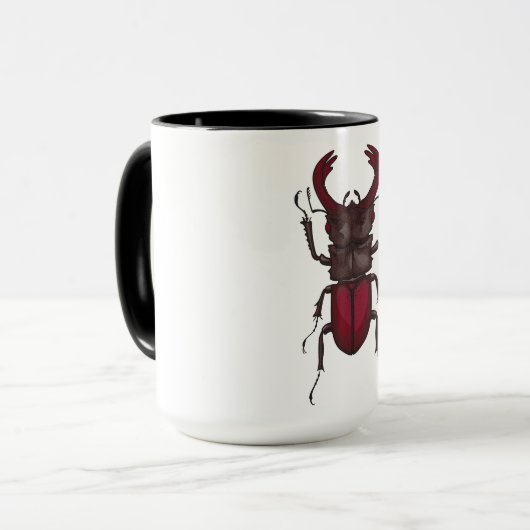 クワガタ マグカップ (正面左)